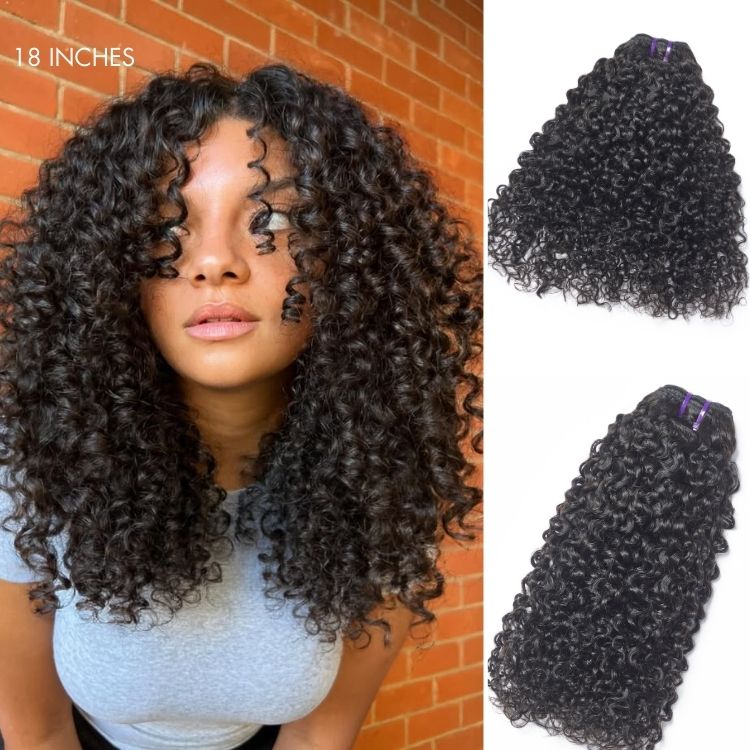 Onimehair™Messy Burmese Curly Bundles 100% Virgin Human Hair Bundles 1pc / 3pcs