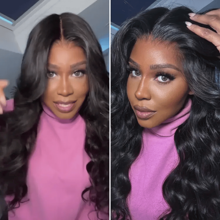 Onimehair™ All-Day Comfort™ Wig 180% / 250% Density Glueless 7x6 Closure HD Lace Loose Body Wave Long Wig Pre-Cut Lace