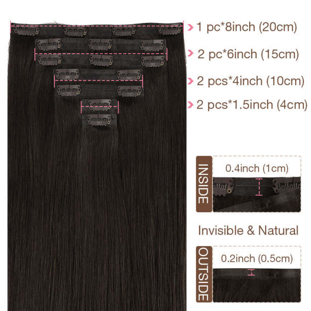 Onimehair™Seamless Clip-Ins