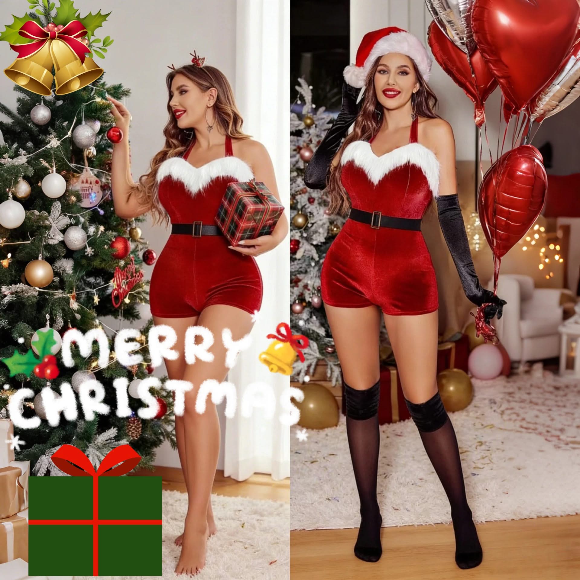 ❤️‍🔥Christmas Dress【S-3XL】 - Onime Hair