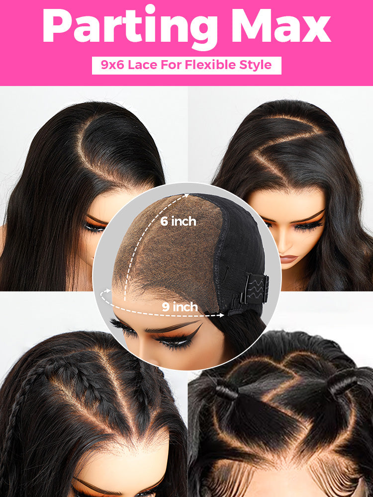 Onimehair™ Pre-cut 9x6 Lace M-cap Wear Go Glueless Mini Knots onimehair Curly Hair HD Lace Front Wig Pre-plucked