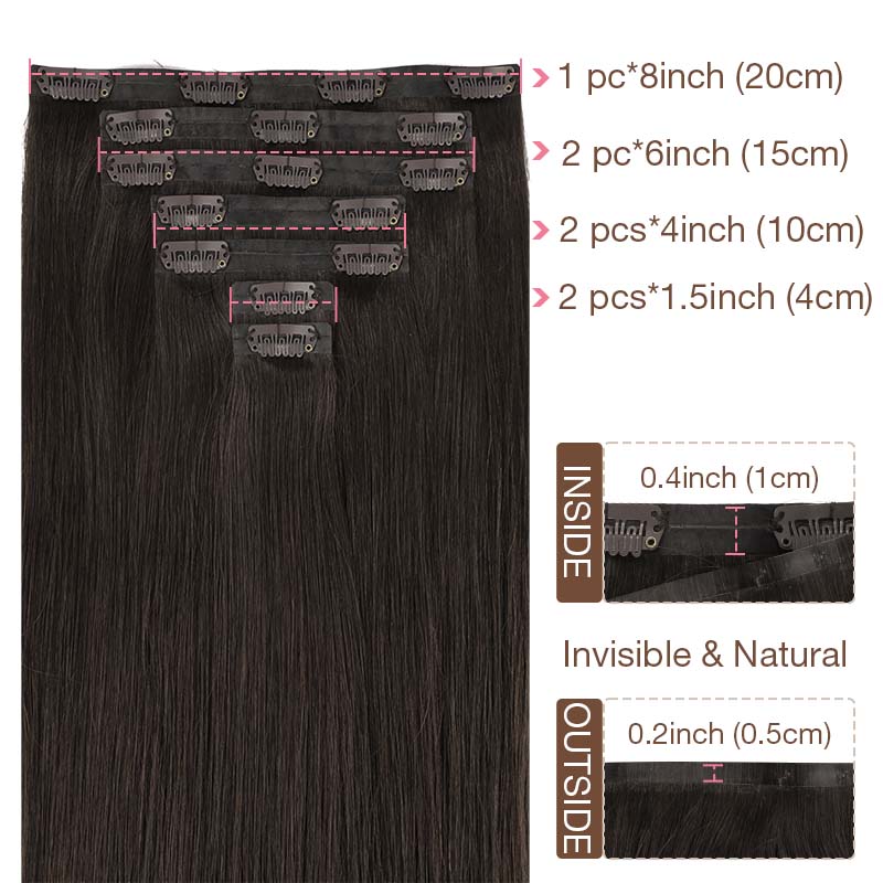 Onimehair™Seamless Clip-Ins