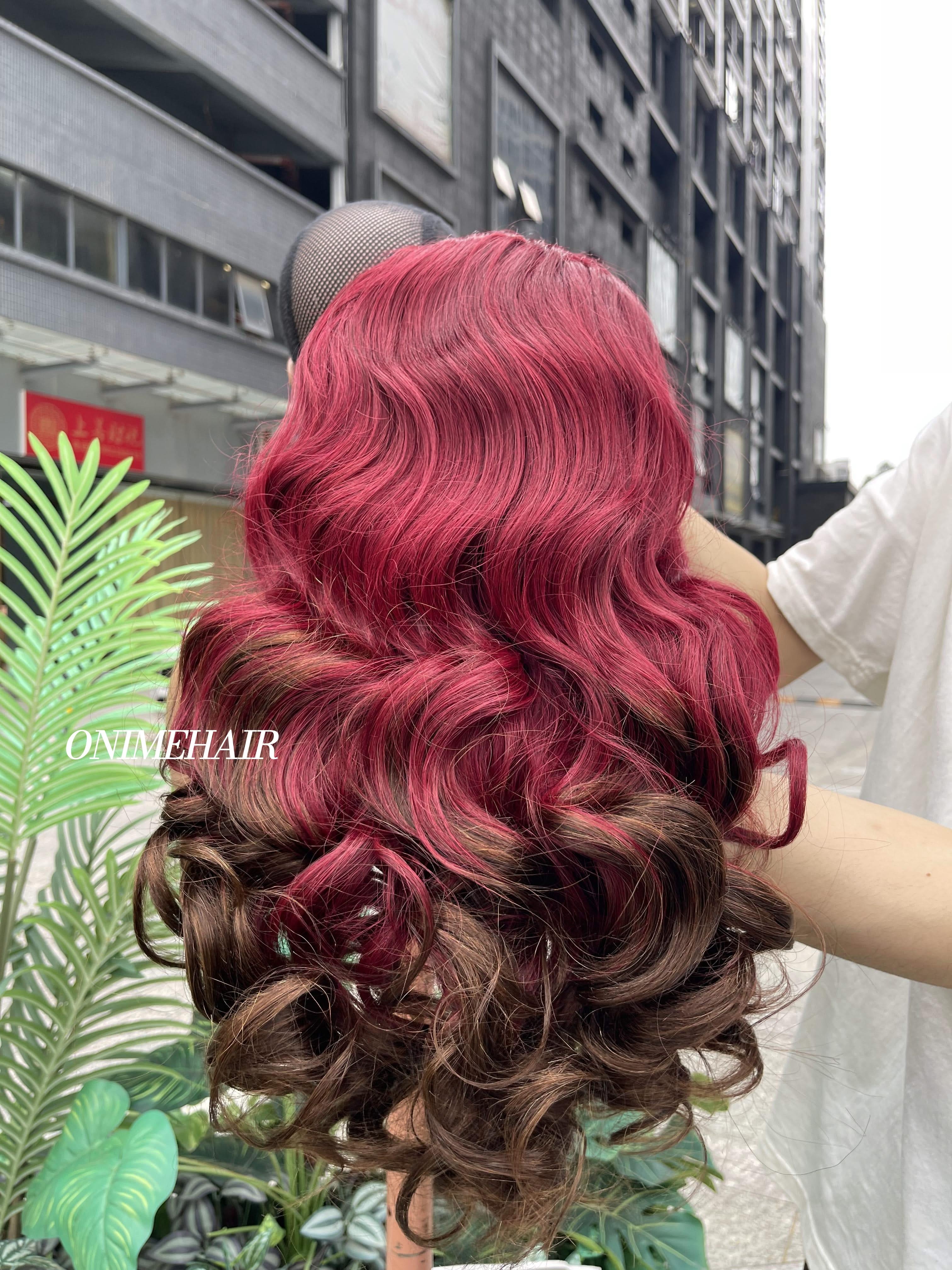 #99J/4 Rose Wavy Frontal Transparent 13X4  Lace - Onime Hair