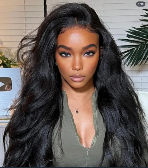 Onime Invisi Edge Seamless Clip in Hair Extensions Kinky Straight Real Human Hair