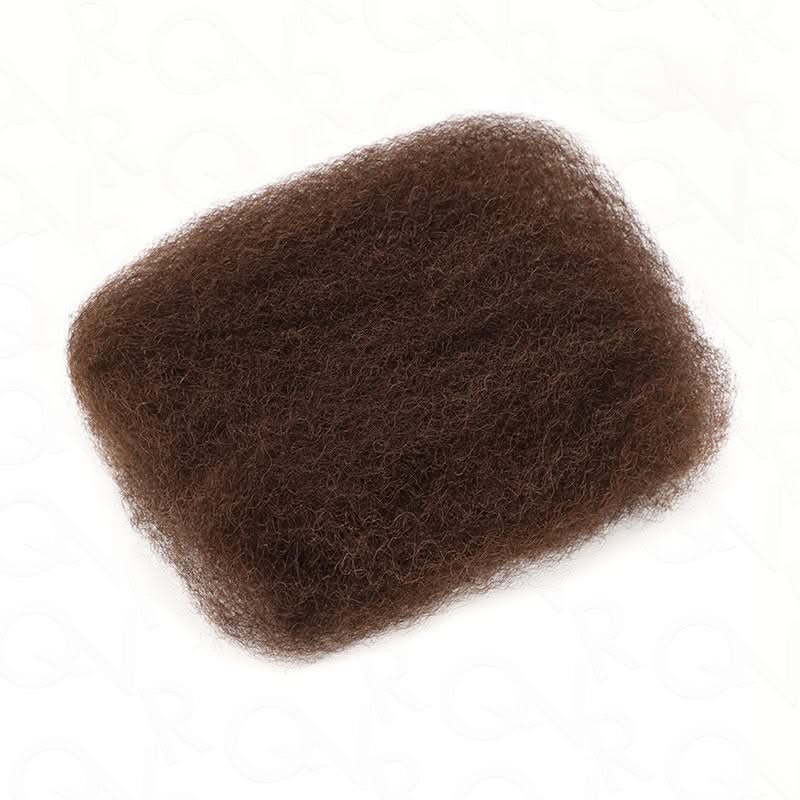 Onimehair™ Dark Brown Afro kinky Bulk Hair Extensions For Braiding Dreadlock Human Hair - Onime Hair