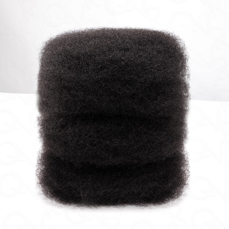 Onimehair™ No Short Hair Upgraded Afro Kinky Bulk Human Hair for Braiding & Mini Twists