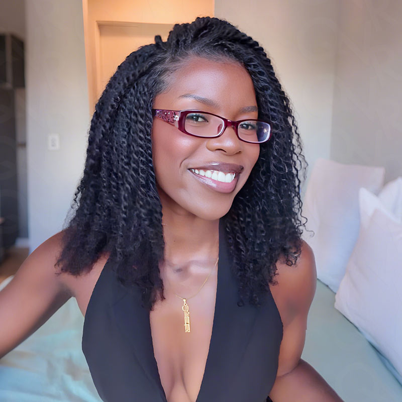 Onimehair™ No Short Hair Upgraded Afro Kinky Bulk Human Hair for Braiding & Mini Twists
