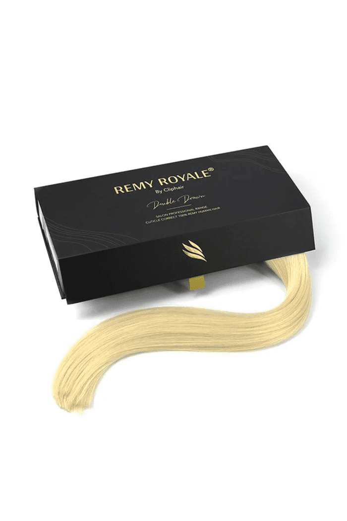 Light Ash Blonde (#22) Nano Ring Hair Extensions