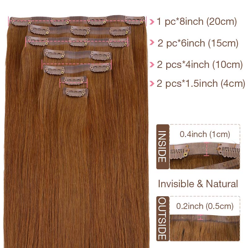 Onimehair™Seamless Clip-Ins