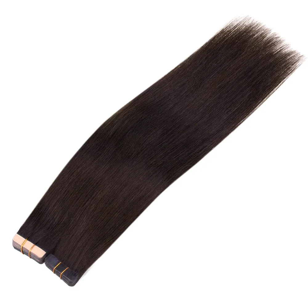 Onime Seamless Tape in Hair Extensions Silky Straight Virgin Human Hair