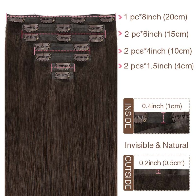Onimehair™Seamless Clip-Ins
