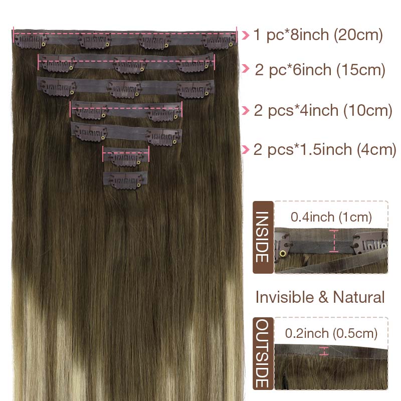 Onimehair™Seamless Clip-Ins