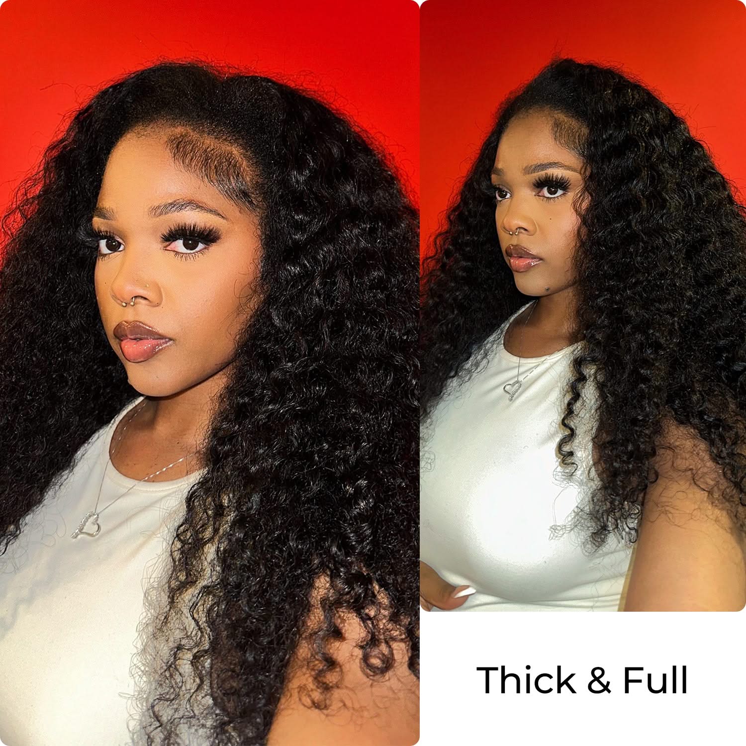 Easy Blend Burmese curly human hair bundles in natural black, showcasing soft, bouncy curls from 14 to 26 inches.