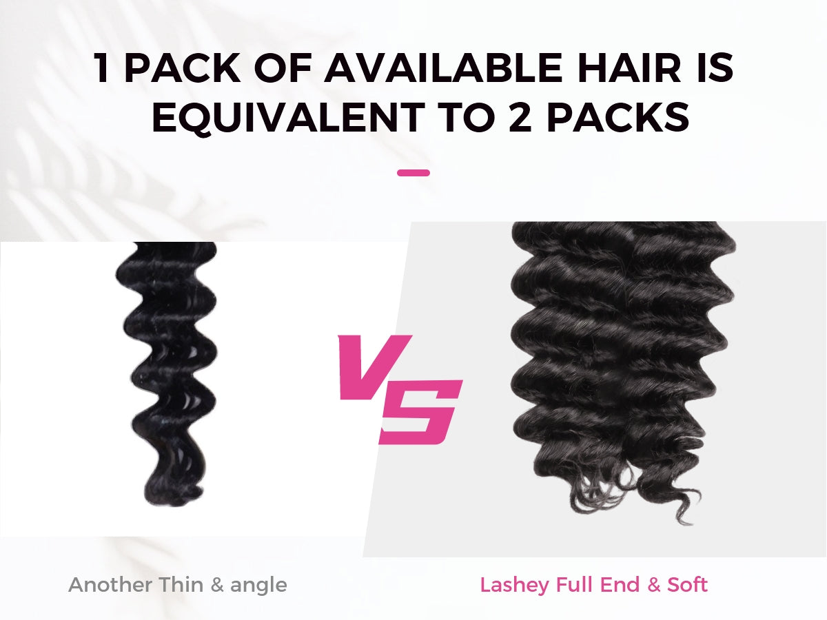 Lashey Human Hair Bulk Kinky Curly for Boho Braiding