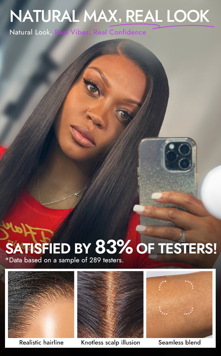 PreMax Wigs | Jet Black Middle Part Silky Straight Glueless 5x5 Closure Lace Wig Pre-Cut Lace-04