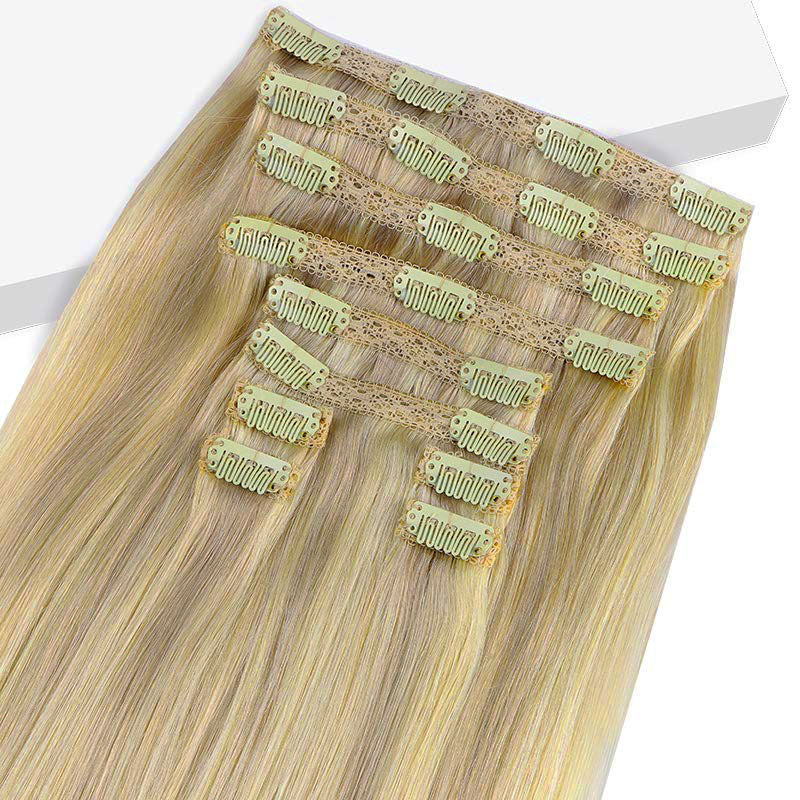  Double Drawn Clip in Hair Extensions 160g