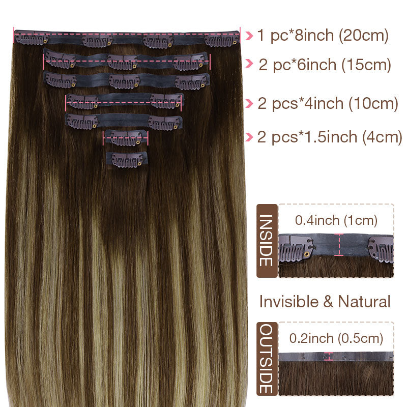 Onimehair™Seamless Clip-Ins