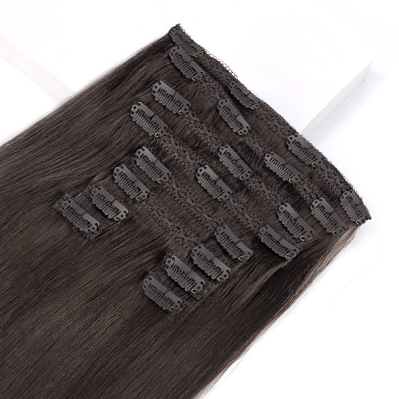  Double Drawn Clip in Hair Extensions 160g