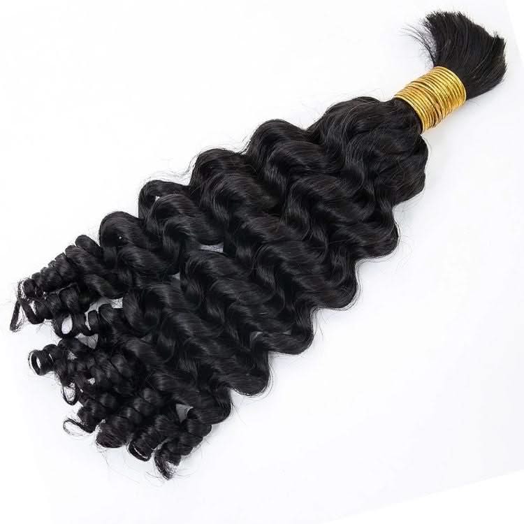 Spiral Curly Human Bulk Hair Extensions For Braiding & Boho Braids - Onime Hair