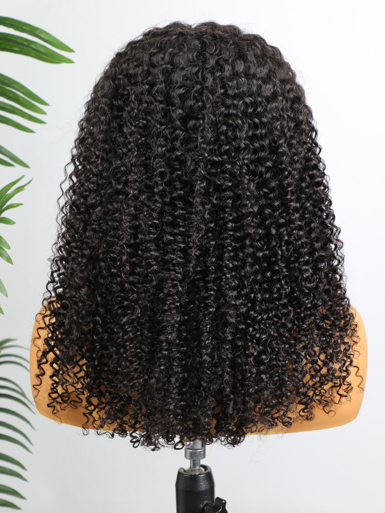 Onimehair™ Pre-bleached onimehair Curly 7x5 Pre-cut HD Lace Wear Go Glueless Wig