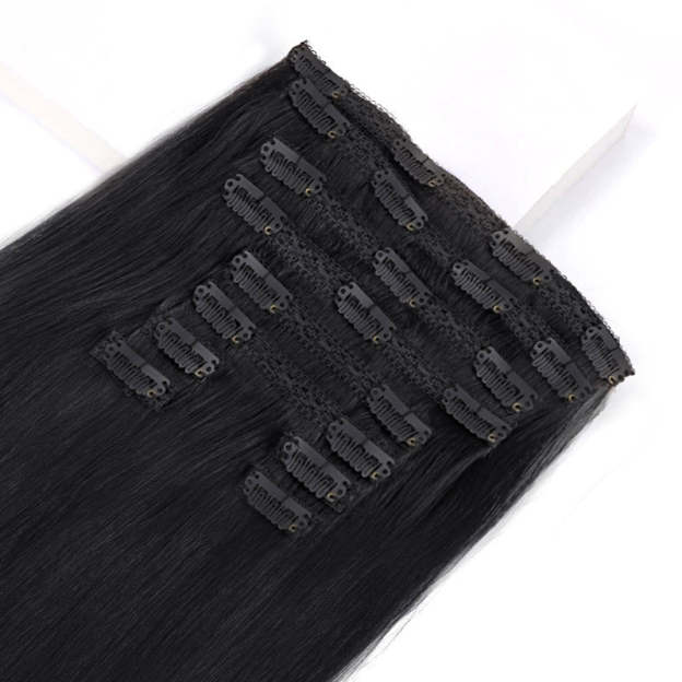  Double Drawn Clip in Hair Extensions 160g