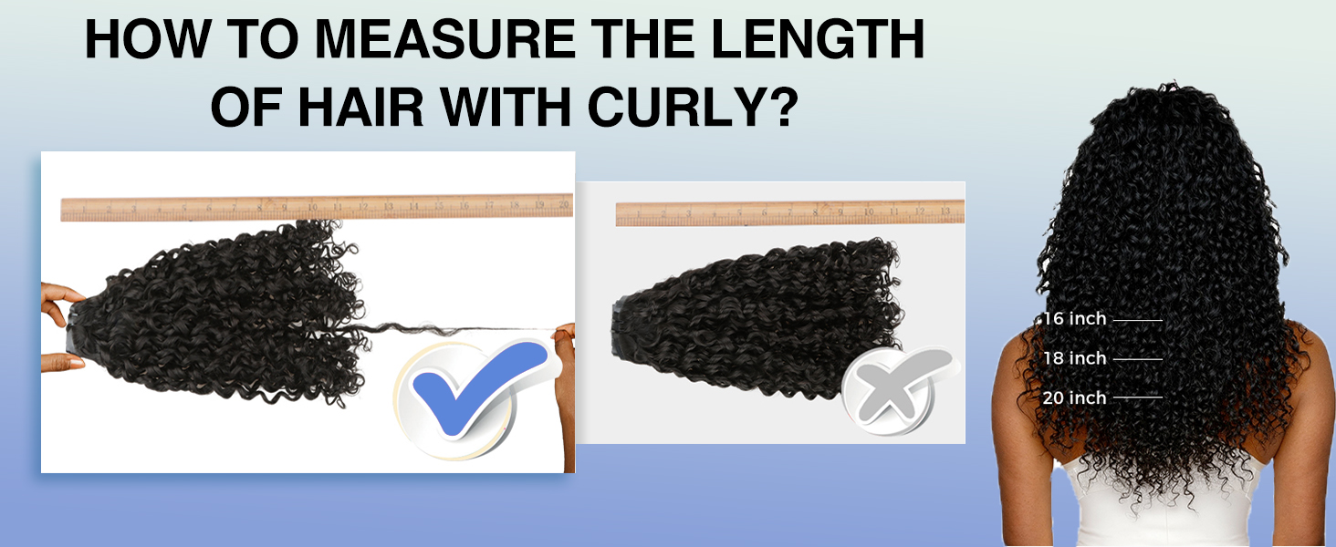 Curly Clip in Hair Extensions