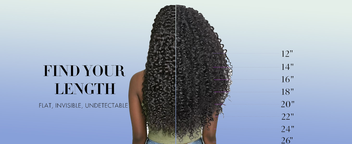 Curly Clip in Hair Extensions