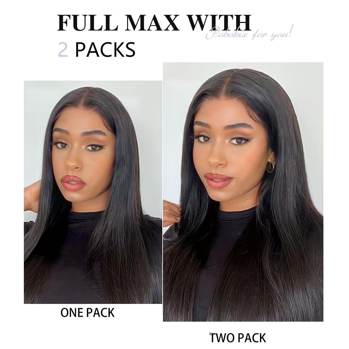 Onimehair™Curly Clip in Hair Extensions for Black Women Brazilian Virgin Human Hair Clip in Extensions 7Pcs Kinky Curly Clip ins Human Hair with 17Clips Double Lace Weft 120g 20nch Natural Black