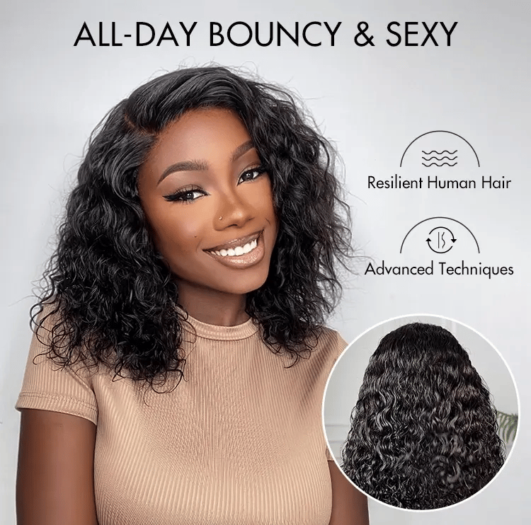 New Customers Only | Wet and Wavy 5x5 Closure Pre-Cut Lace Water Wave Wig Glueless Side Part Human Hair Wig Breathable Cap-18