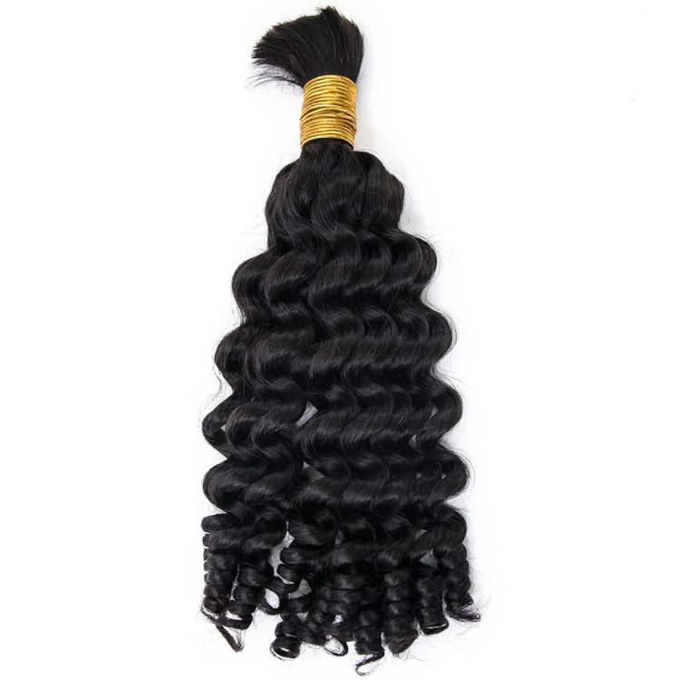 Spiral Curly Human Bulk Hair Extensions For Braiding & Boho Braids - Onime Hair