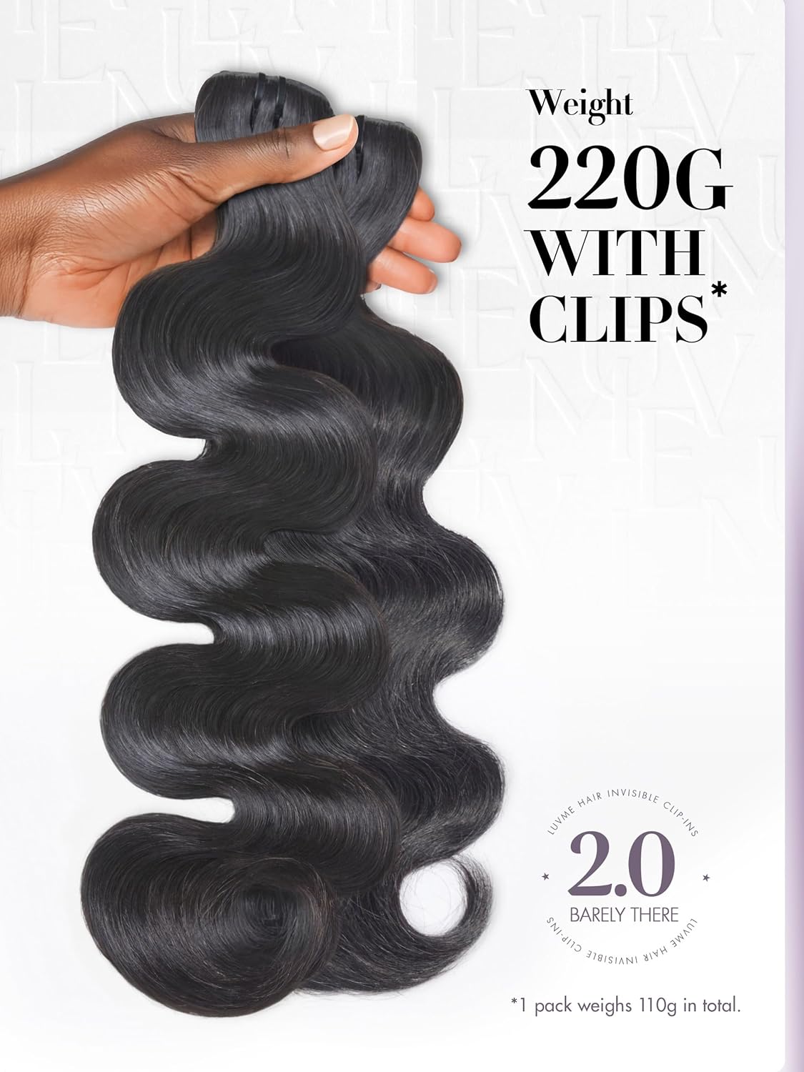 Onimehair™Clip in Hair Extensions 2 Pack Messy Curly Real Human Hair, Remy Hair Clip ins for Women, Natural Human Hair, 14 inch 220g 12Pcs, Natural Black