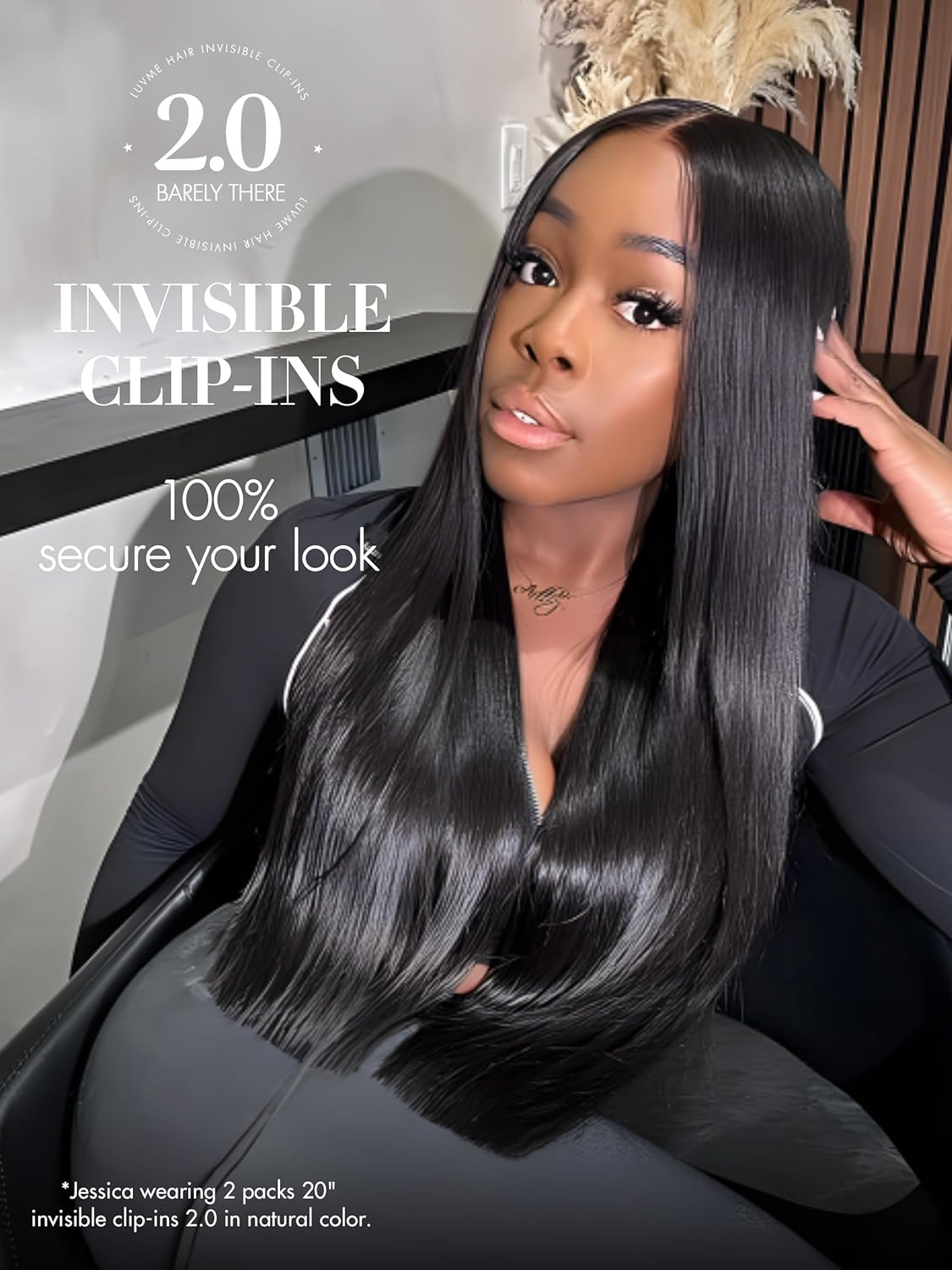 Onimehair™Clip in Hair Extensions 2 Pack Messy Curly Real Human Hair, Remy Hair Clip ins for Women, Natural Human Hair, 14 inch 220g 12Pcs, Natural Black