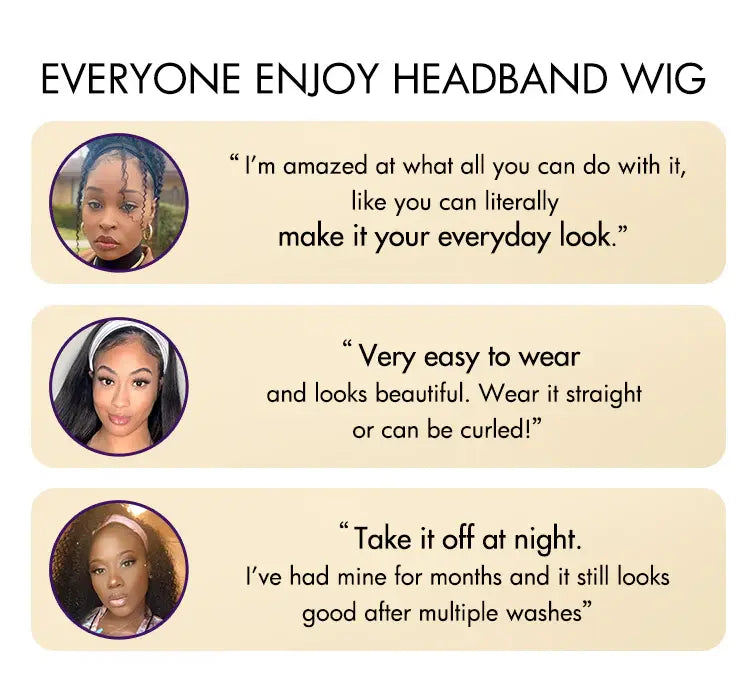 everyone enjoy headband wig-reviews of deep wave headband wig