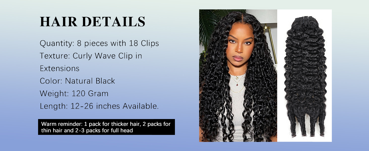 Clip In Hair Extensions Human Hair