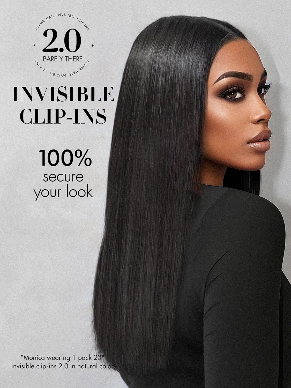 Onimehair™Clip in Hair Extensions 2 Pack Messy Curly Real Human Hair, Remy Hair Clip ins for Women, Natural Human Hair, 14 inch 220g 12Pcs, Natural Black
