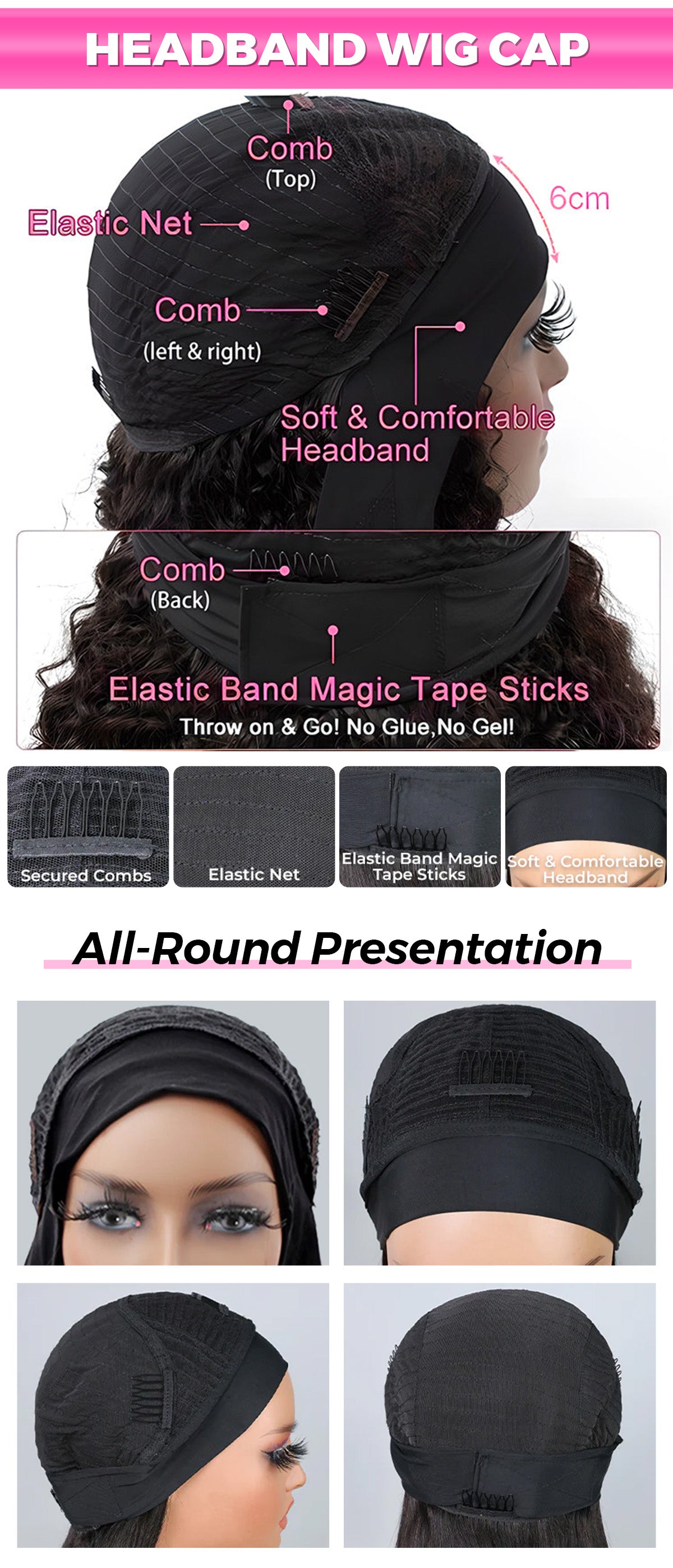 Headband Wig