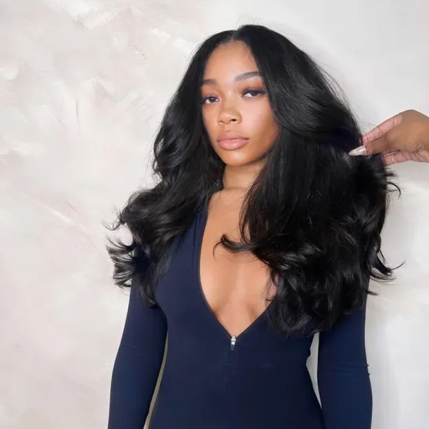 Onime Upgraded Invisi Edge Seamless Clip in Hair Extensions Body Wave Human Hair