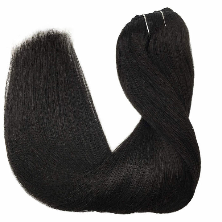 NOVA Classic Clip in Hair Extensions Real Human Hair 120g