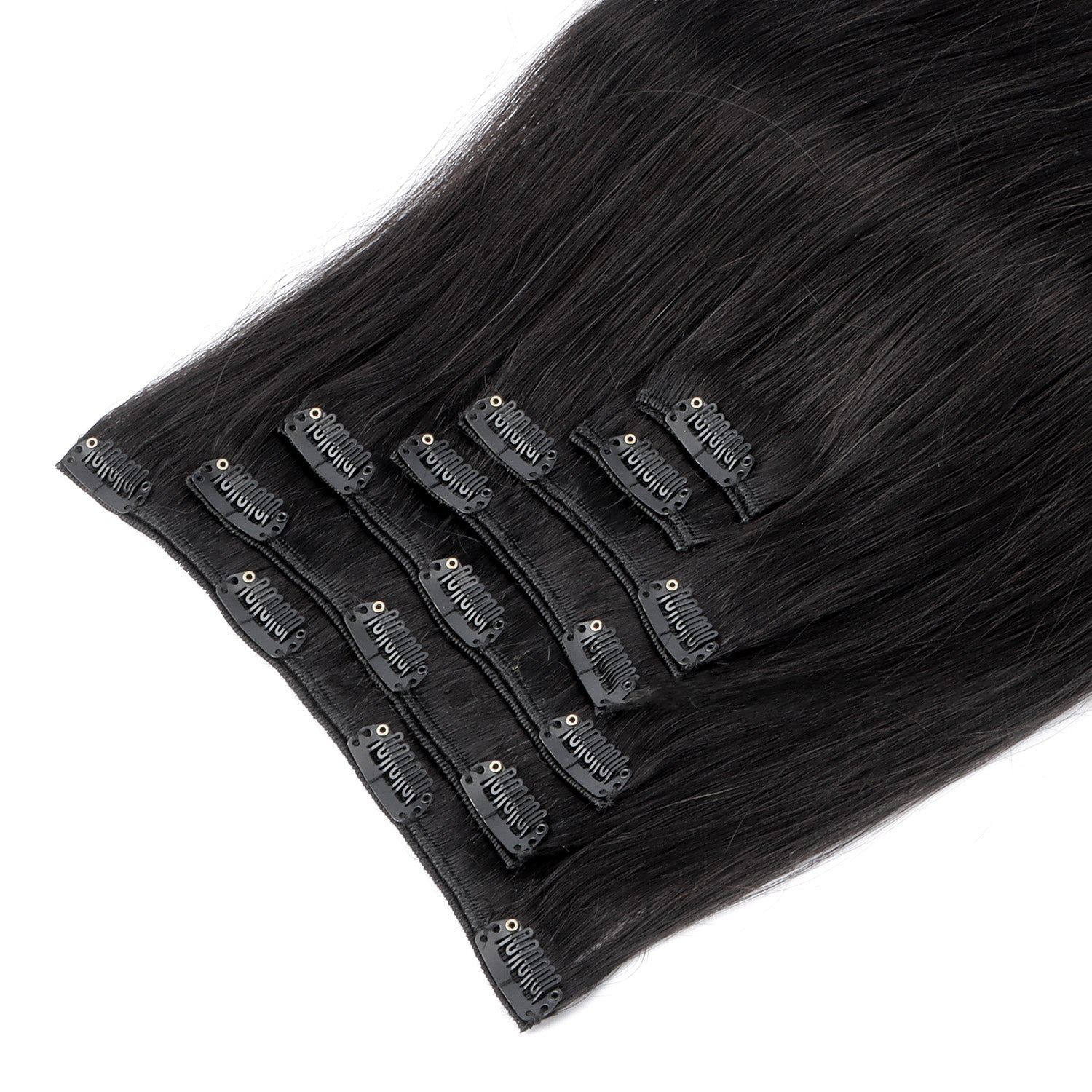 NOVA Classic Clip in Hair Extensions Real Human Hair 120g