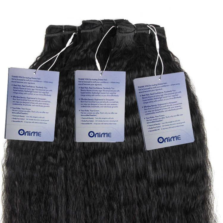 Kinky Straight Bundles 100% Human Virgin Hair Unprocessed Hair 