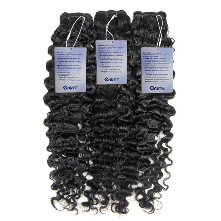 Burmerse Curly Hair Extensions Human Hair  2/3/4 Bundles 100% Human Hair Bundles 