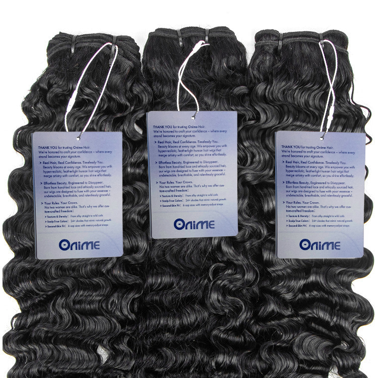 Burmerse Curly Hair Extensions Human Hair  2/3/4 Bundles 100% Human Hair Bundles 