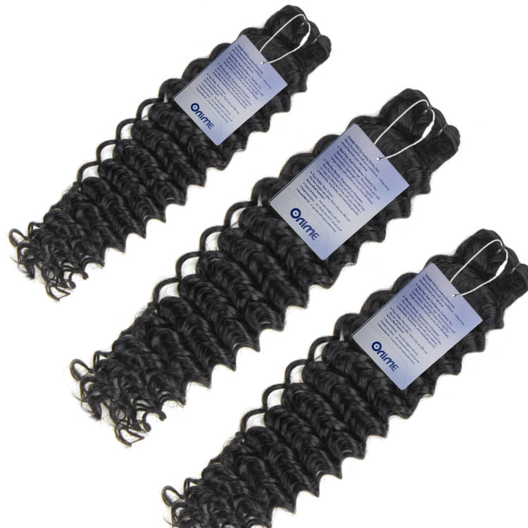 10A Grade Deep Wave Bundles 100% Human Virgin Hair Extensions