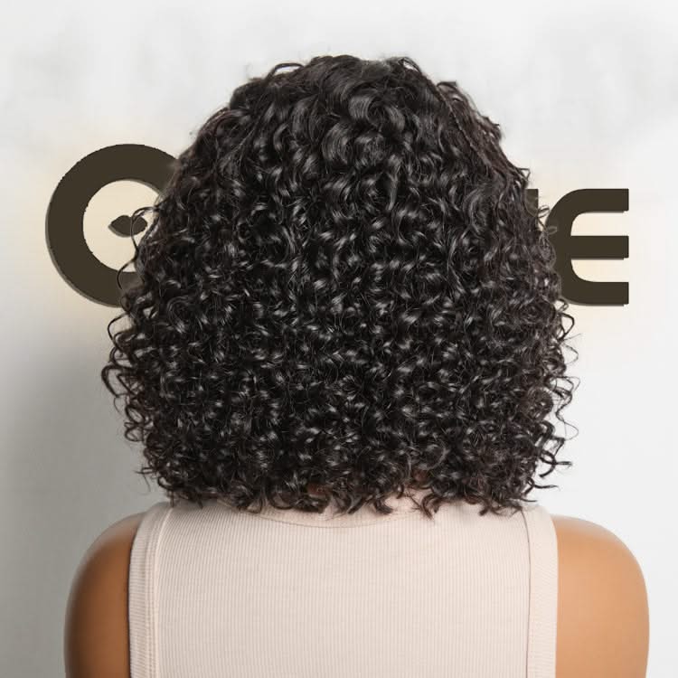 Exclusive Deal | Boho Braids Deep Curly Glueless 5x5 Closure Lace with Braided Top Human Hair Wig Pre-Cut Lace - Onime Hair