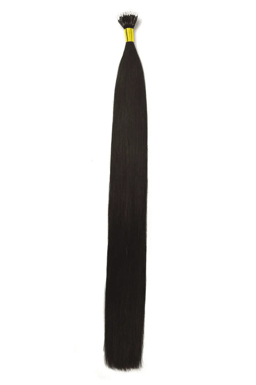 Darkest Brown (#2) Nano Ring Hair Extensions