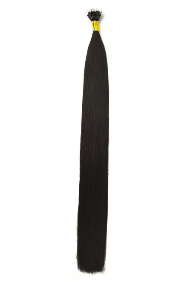 Darkest Brown (#2) Nano Ring Hair Extensions
