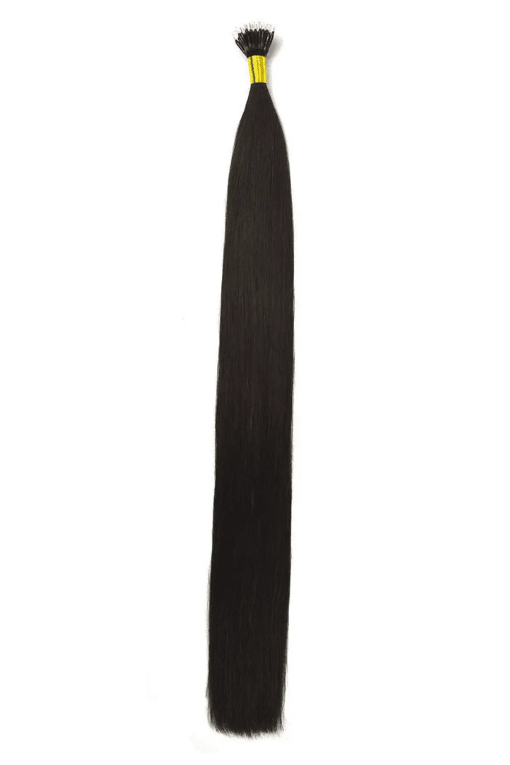 Darkest Brown (#2) Nano Ring Hair Extensions