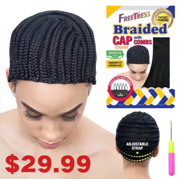 Cornrows Caps & Crochet Hooks - Onime Hair