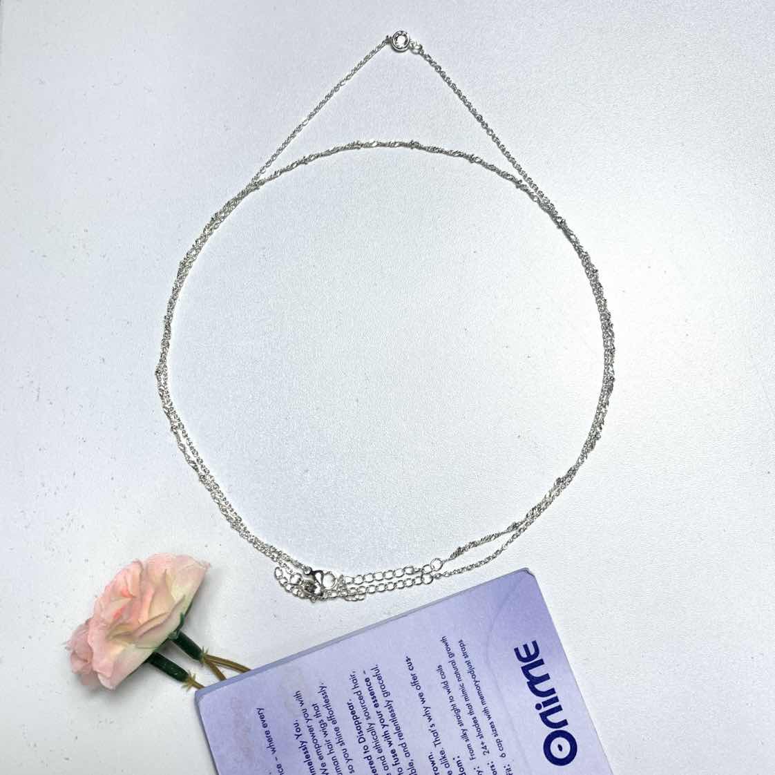 ❤️‍🔥Double Diamond Necklace - Onime Hair