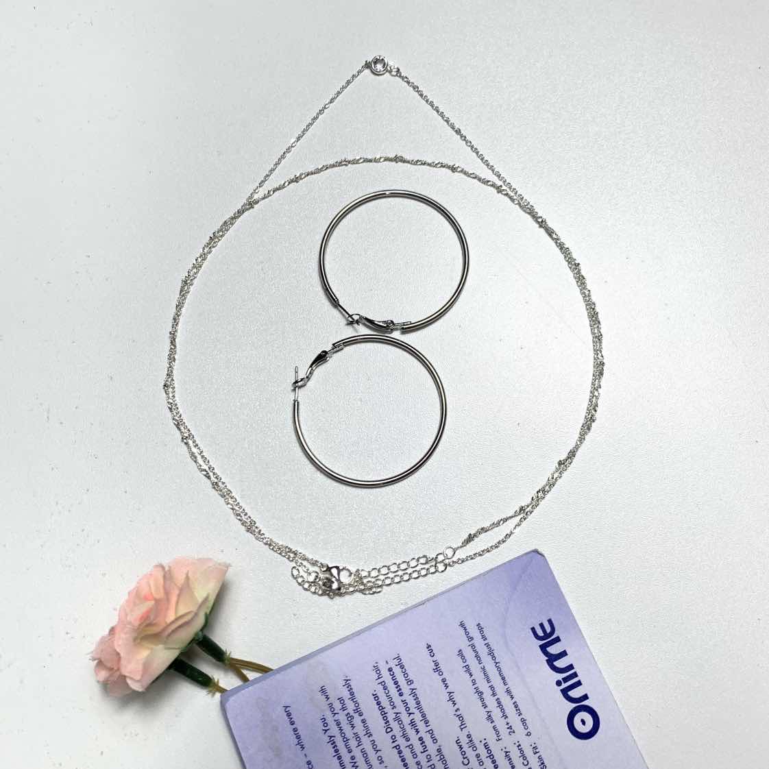 ❤️‍🔥Double Diamond Necklace - Onime Hair